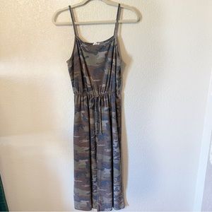 Camo Comfy Wide Leg Jumpsuit